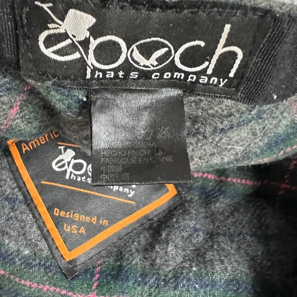 Epoch  Hat Co Wool Cap Cabbie Newsboy Grey American Classic One Size - Picture 5 of 10